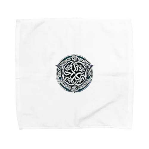 発掘されたケルトの紋章 Towel Handkerchief