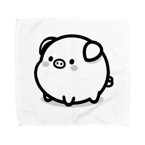 可愛いまんまる💞ぶたちゃん😍 Towel Handkerchief