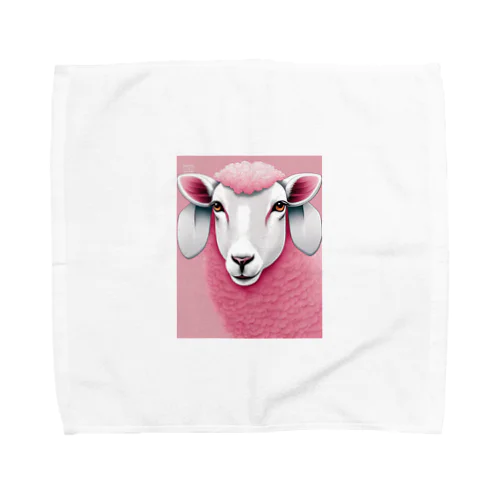 funky pink Towel Handkerchief