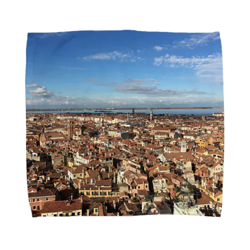 ベネチアの町 Towel Handkerchief