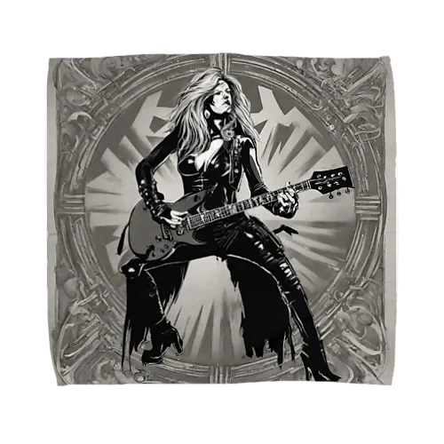 death metal girl ＝gui.Jess＝ Towel Handkerchief