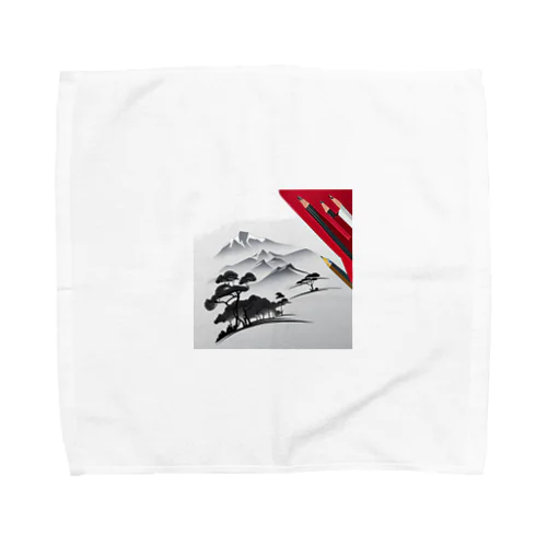 ワンポイント浮世 Towel Handkerchief