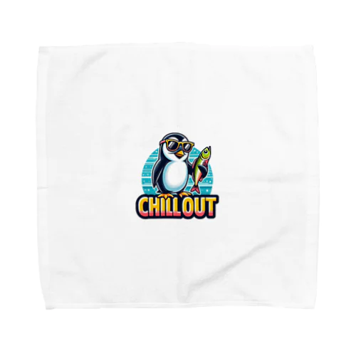 かっこいいペンギン Towel Handkerchief