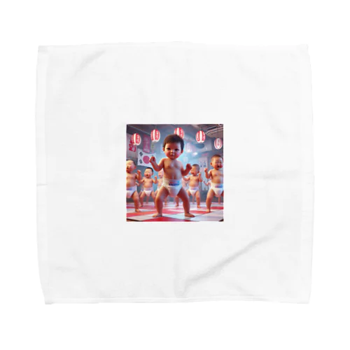 ダンシング赤ちゃん Towel Handkerchief