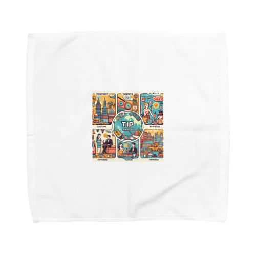 TIP ABROAD Towel Handkerchief