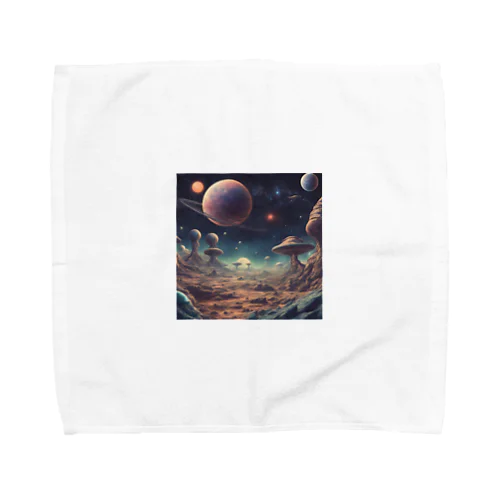 多分火星の景色はこんな感じ🪐 Towel Handkerchief