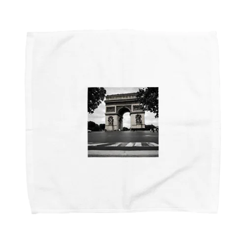 凱旋門モノクロ⛩ Towel Handkerchief