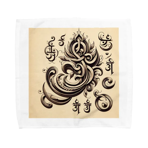 梵字 Towel Handkerchief