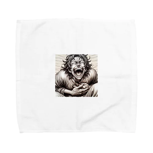 ガハハッ！何がそんなに？ Towel Handkerchief