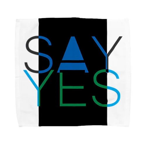 Say Yes! Towel Handkerchief