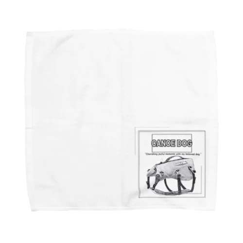 CANOE　DOG　ライフジャケット Towel Handkerchief