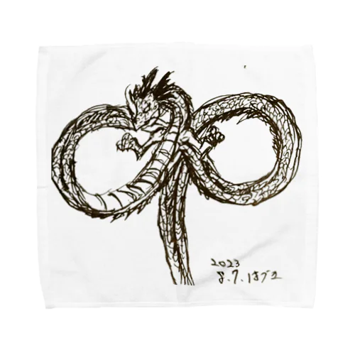 「龍使い」になれるグッズ Towel Handkerchief