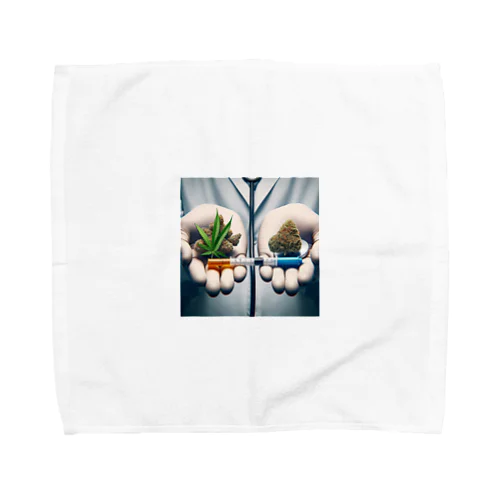 カンナビスグッズ ② Towel Handkerchief