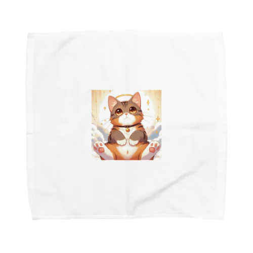 茶色い猫 Towel Handkerchief