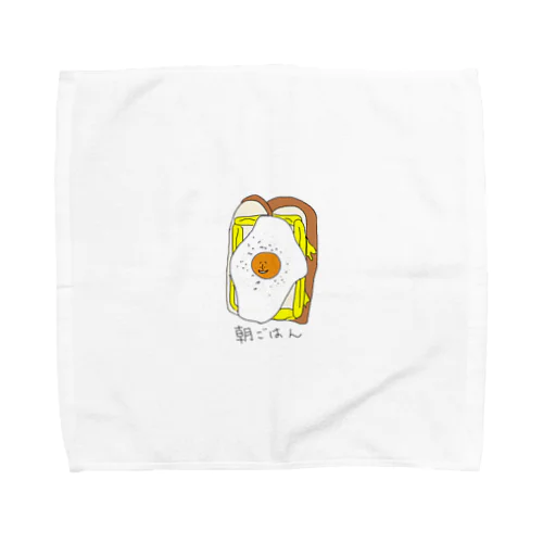 朝ごはん Towel Handkerchief