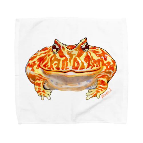 クランウェルツノガエル Towel Handkerchief