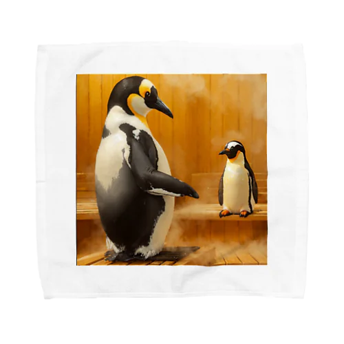 南極からサウナへ Towel Handkerchief