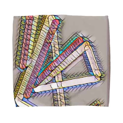【Abstract Design】No title - Mosaic🤭 Towel Handkerchief