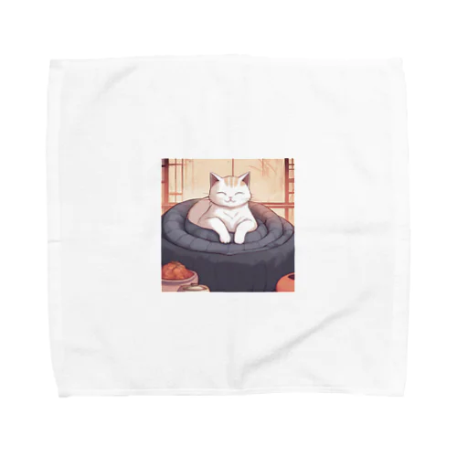 こたつ猫 Towel Handkerchief