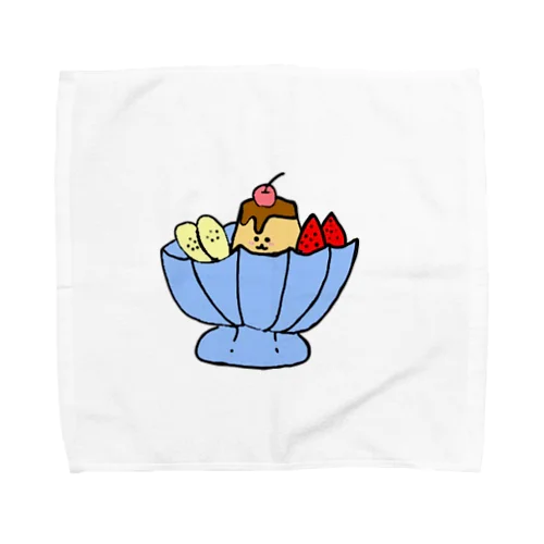 プリンアラモード Towel Handkerchief