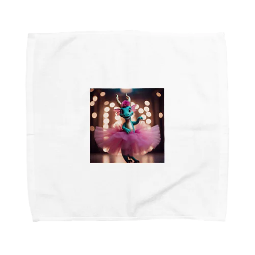 バレリーナドラゴンちゃん Towel Handkerchief