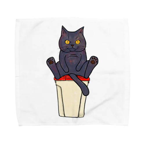 ゴミ捨て場のカラス対策 Towel Handkerchief