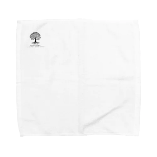  SLOWDoWN peace tree wear Towel Handkerchief