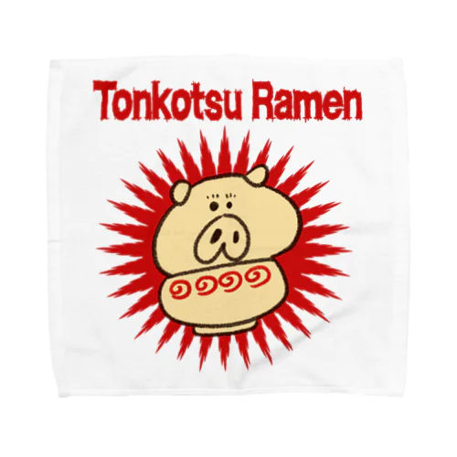 とんこつラーメンくん Towel Handkerchief