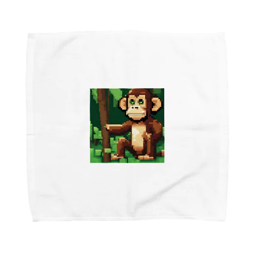 知らせるサルくん Towel Handkerchief