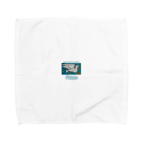 Peace　平和の鳩 Towel Handkerchief