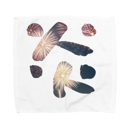 炎 -hono- Towel Handkerchief