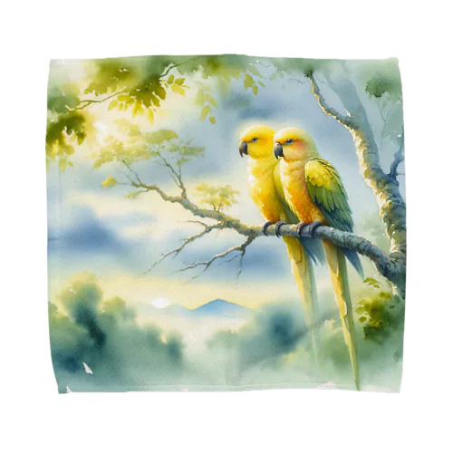 インコ Towel Handkerchief