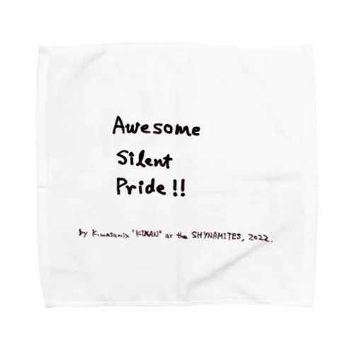 Awesome Silent Pride!! Towel Handkerchief