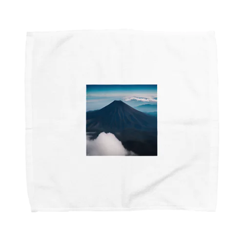 グアテマラのチチカステナンゴ火山 タオルハンカチ