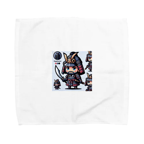 デフォルメ上杉景勝君 Towel Handkerchief