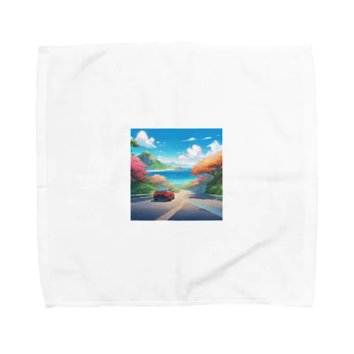 ウチナー　ドライブ Towel Handkerchief