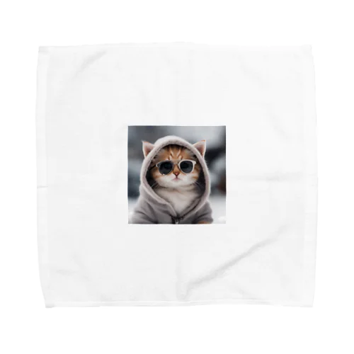 グラサン猫7 Towel Handkerchief