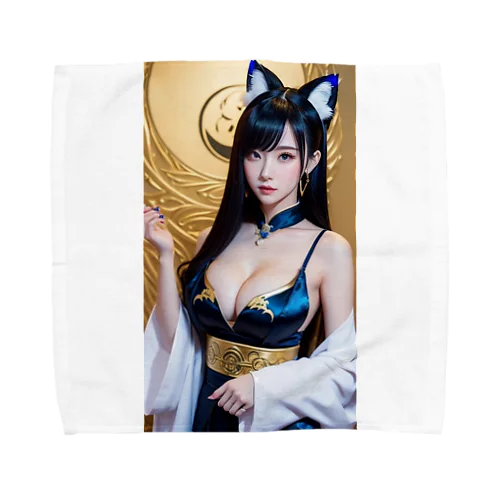 陰陽師の女の子 Towel Handkerchief