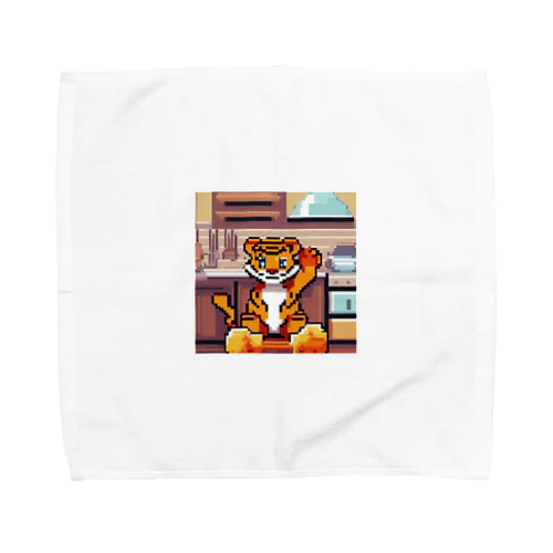 ジャムを作っているトラ Towel Handkerchief