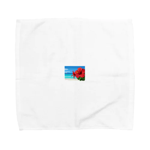 ハイビスカス　リゾート　🌺　🏝️ Towel Handkerchief