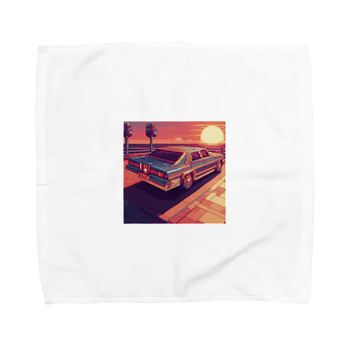 サンセットカー　ドット Towel Handkerchief