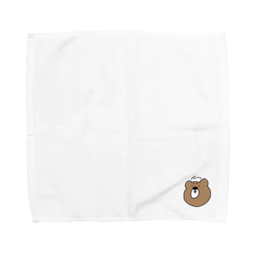 ふきげんくまさん Towel Handkerchief
