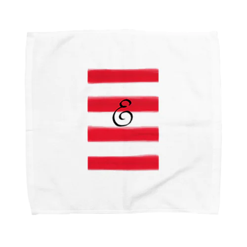 E×紅白 Towel Handkerchief