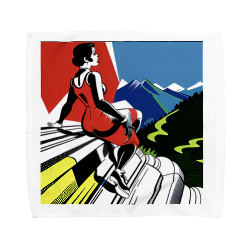 トレッキングLady Towel Handkerchief