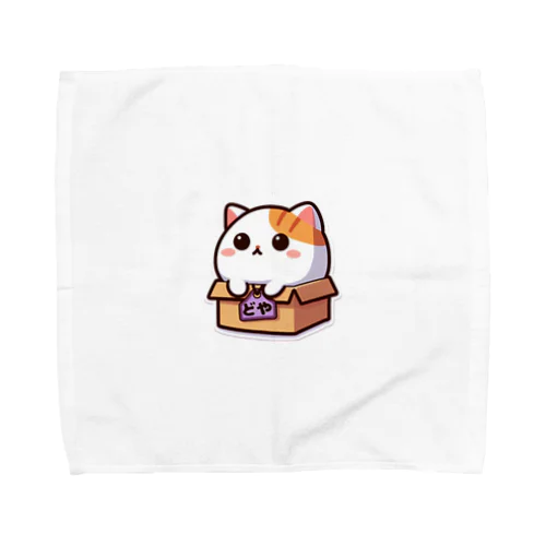 どや猫シリーズ Towel Handkerchief
