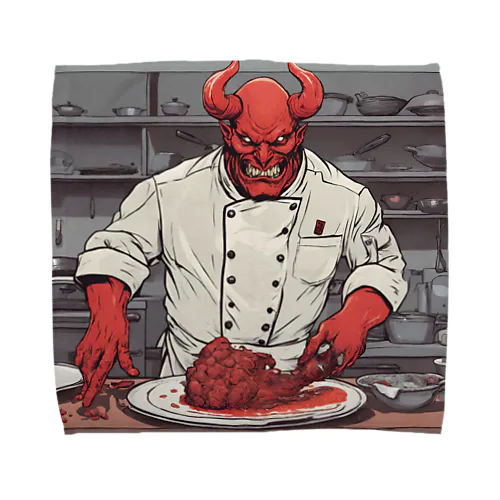 devil's cookingグッズ Towel Handkerchief