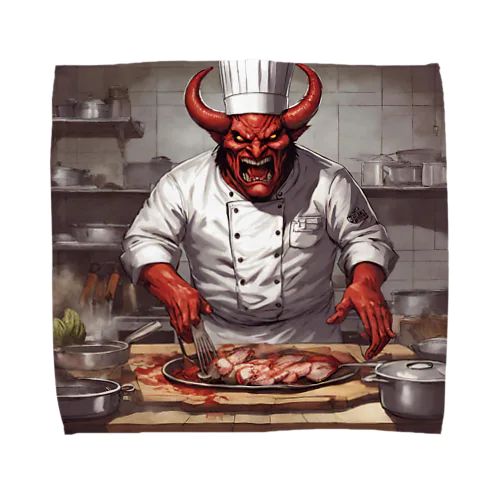 devil's cookingグッズ2 Towel Handkerchief