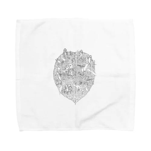 葉っぱ Towel Handkerchief