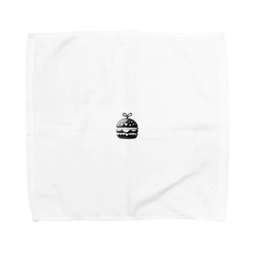 未来の美食体験！ハンバーガーの新次元 Towel Handkerchief