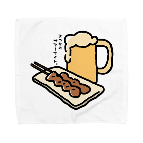 おつかれサマーナイト。_240223 Towel Handkerchief